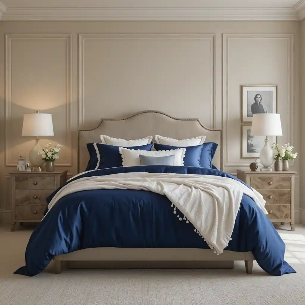  Beige and Blue Bedroom Ideas