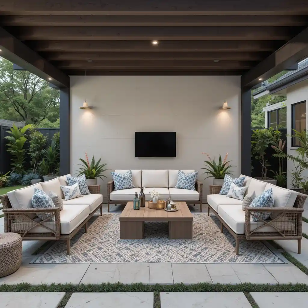 Stylish Outdoor Living Room Ideas