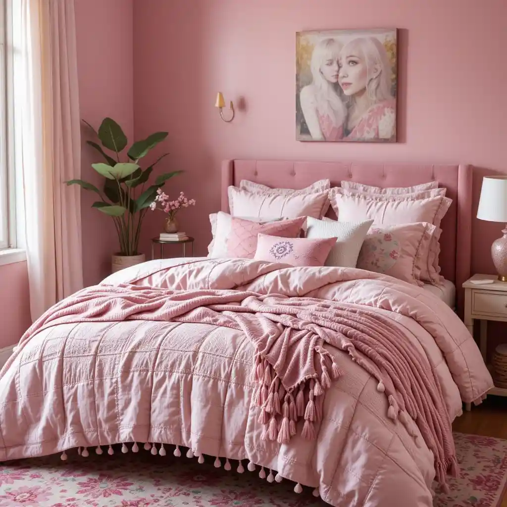 Pink Bedroom Ideas