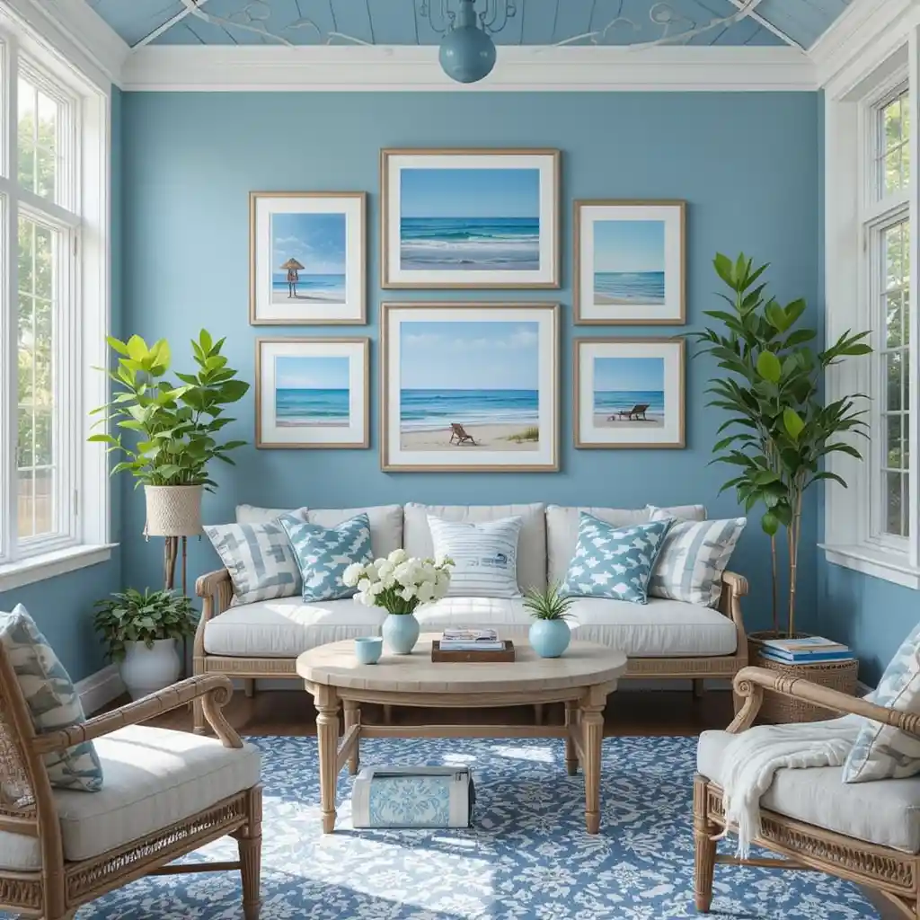 Blue Sunroom Ideas