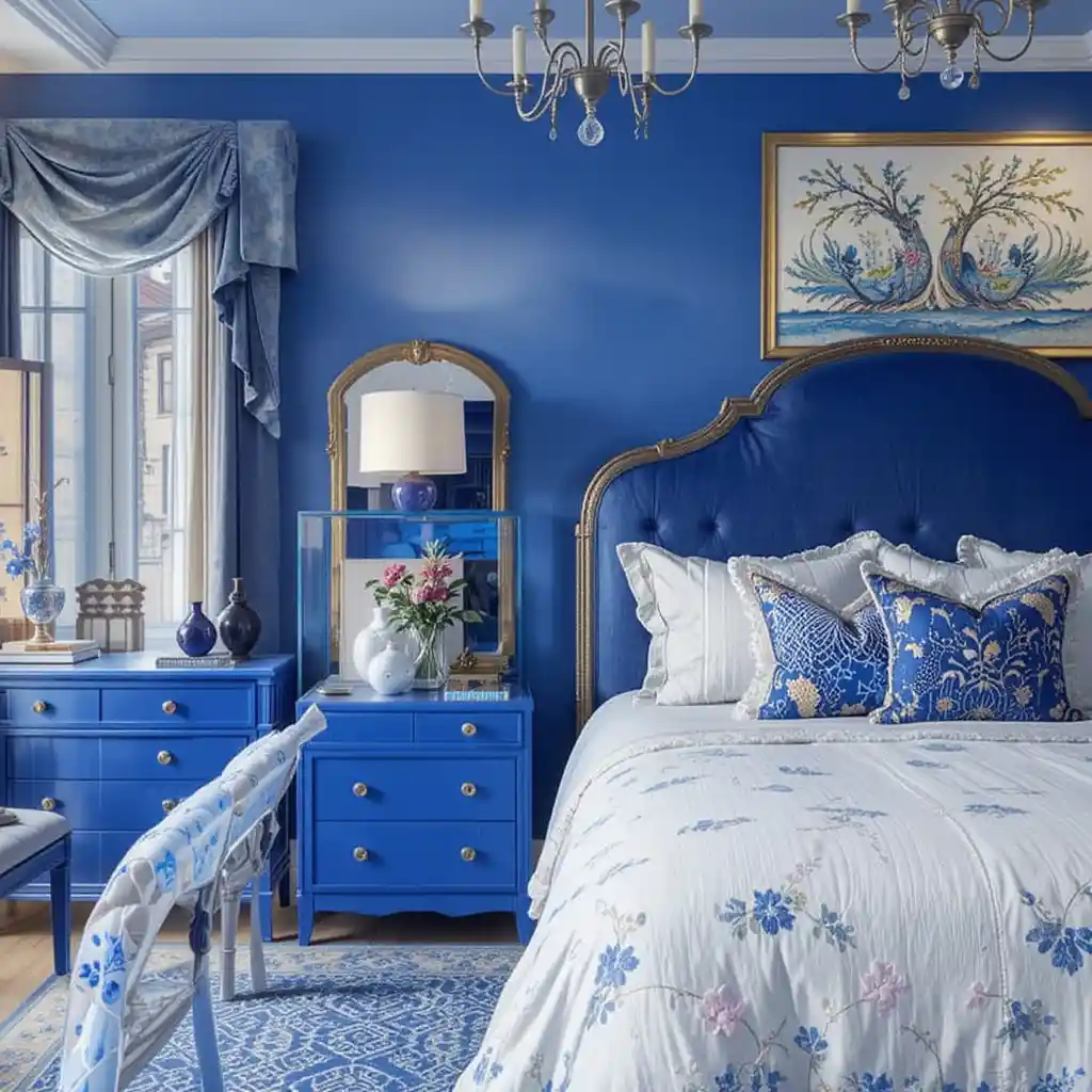 Royal Blue Bedroom Ideas 