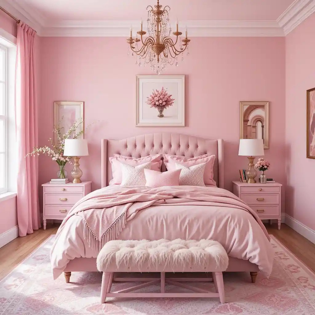 Pink Bedroom Ideas