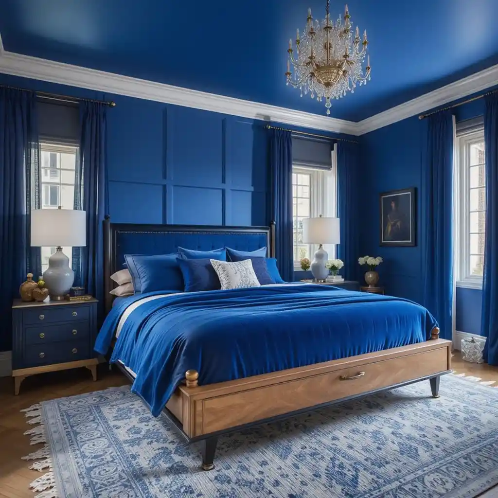 Royal Blue Bedroom Ideas 