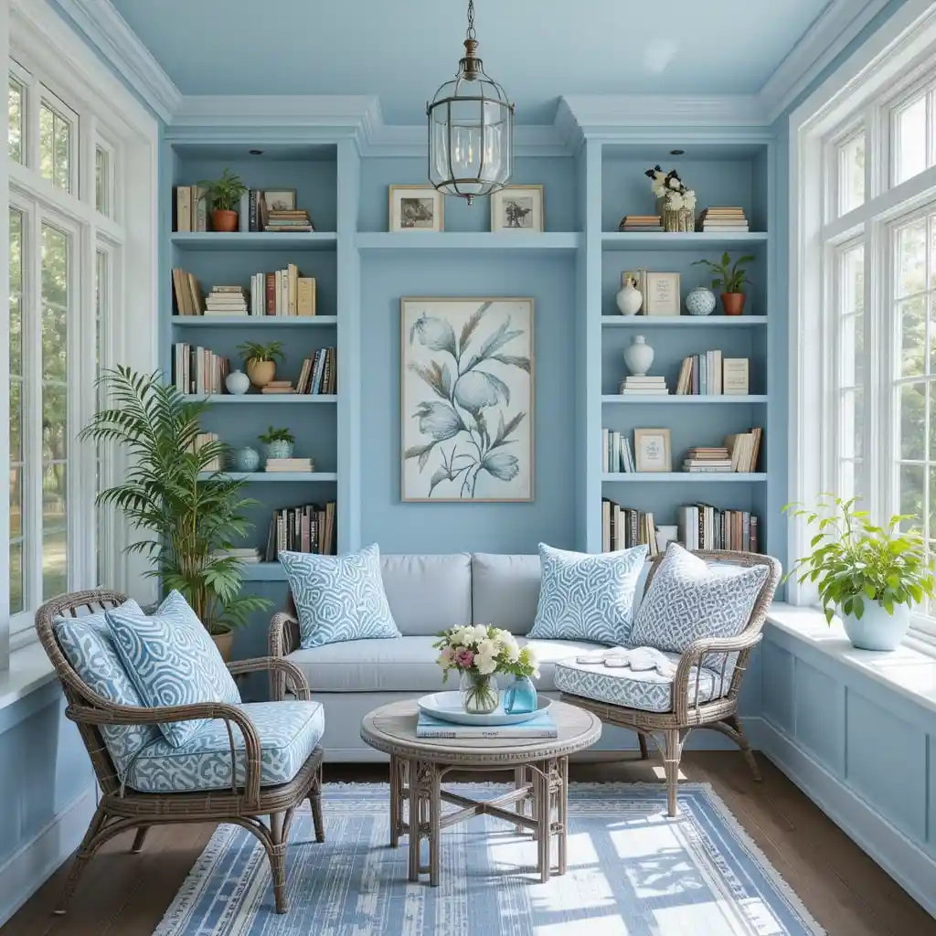 Blue Sunroom Ideas