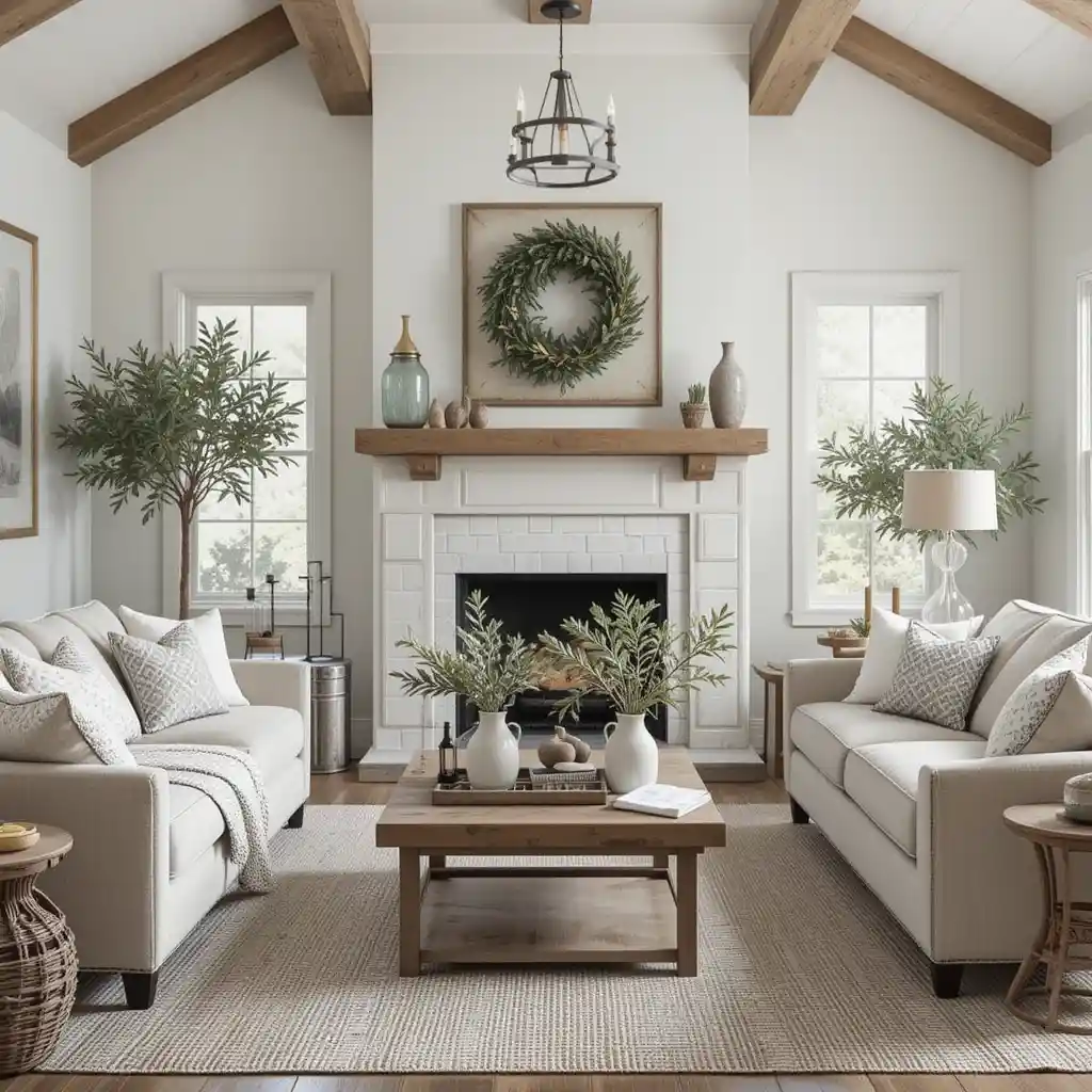  Farmhouse Living Room Ideas