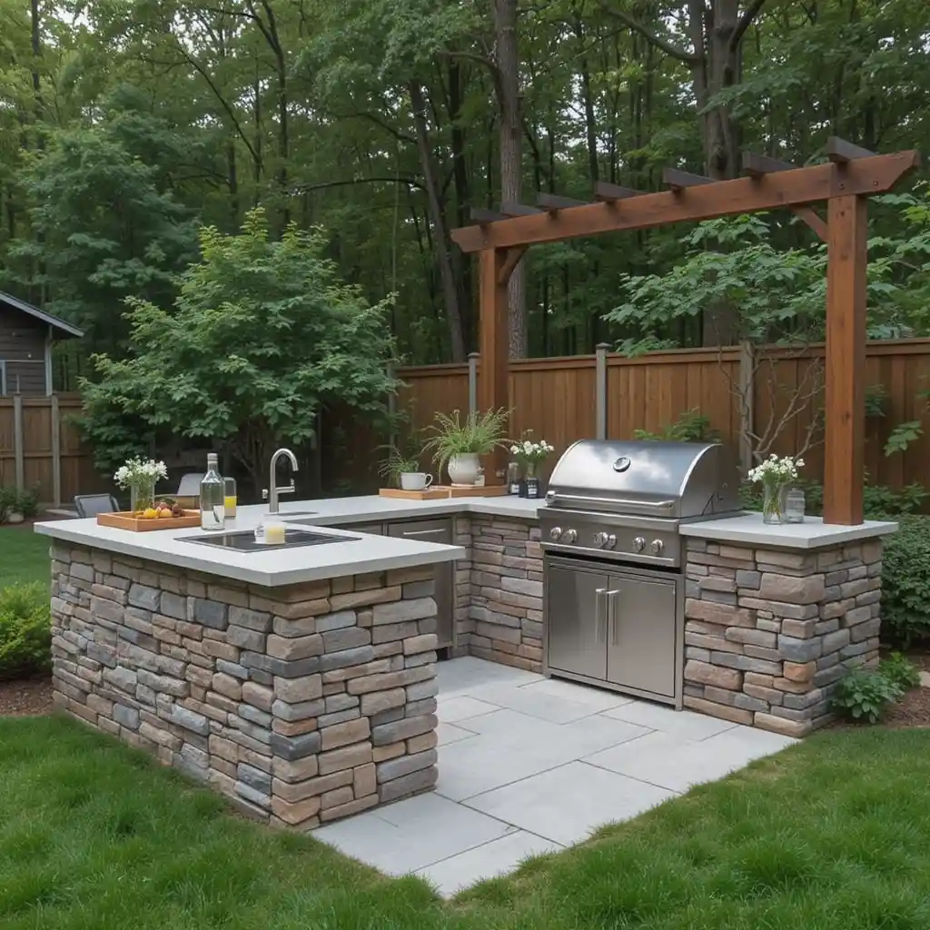 Simple Outdoor Kitchen Ideas