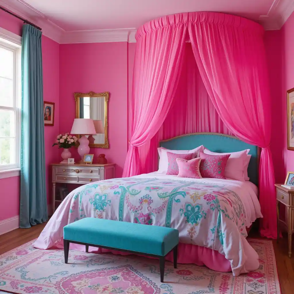  Hot Pink Bedroom Ideas 
