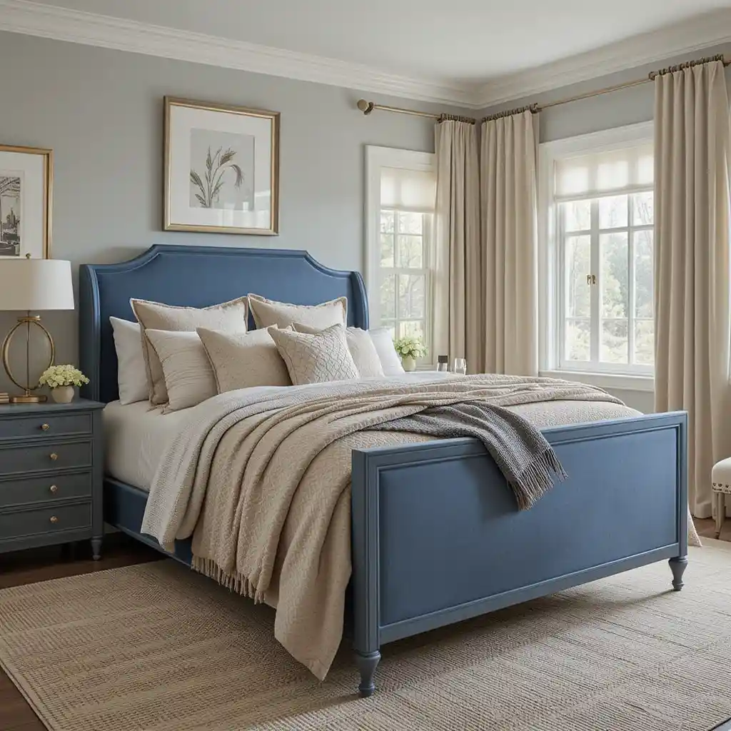  Beige and Blue Bedroom Ideas