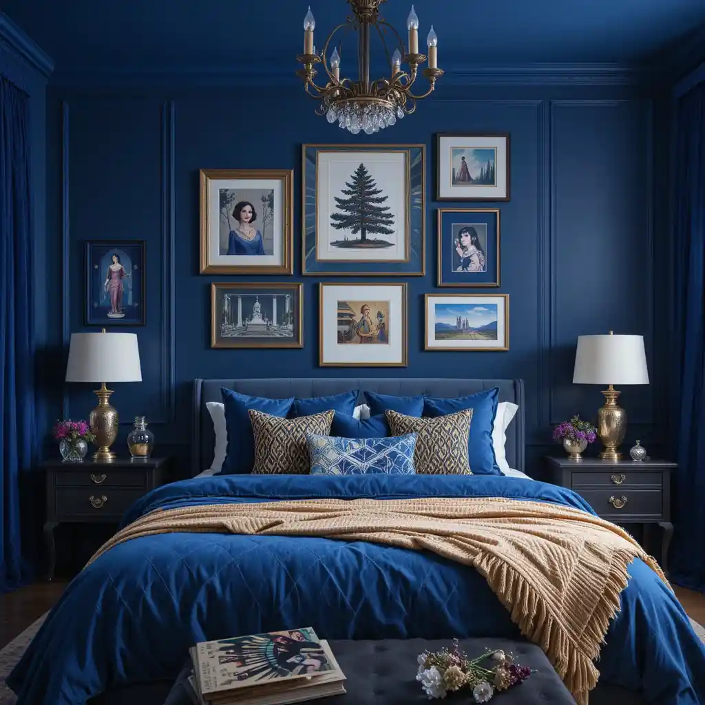 Royal Blue Bedroom Ideas 