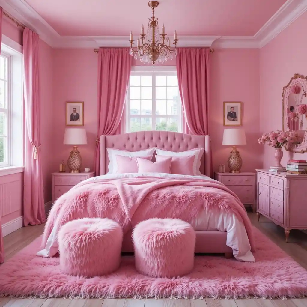 Pink Bedroom Ideas