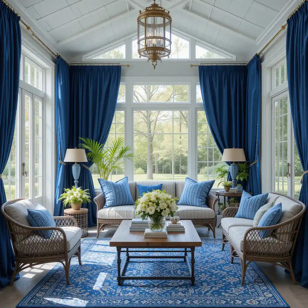 Blue Sunroom Ideas