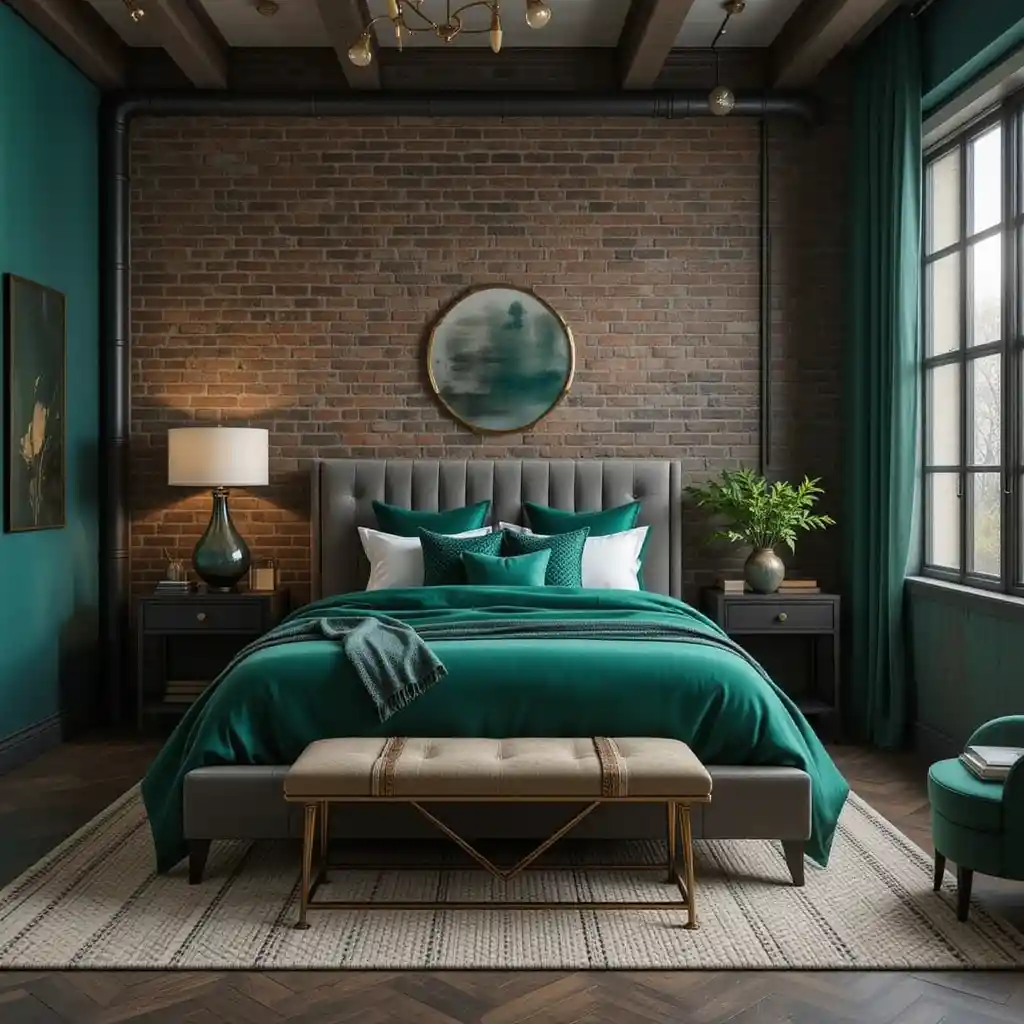  Emerald Green Bedroom Ideas 