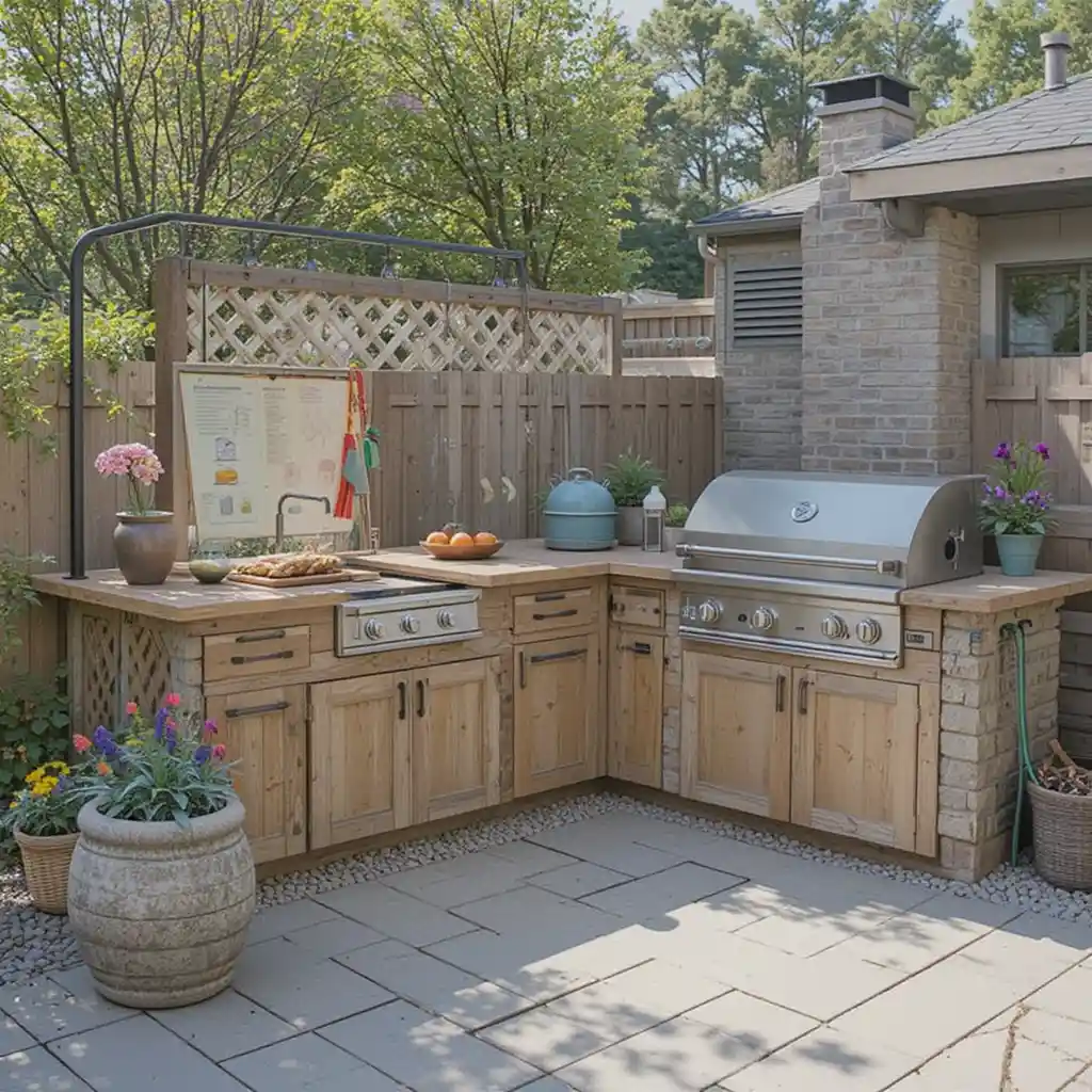 Simple Outdoor Kitchen Ideas