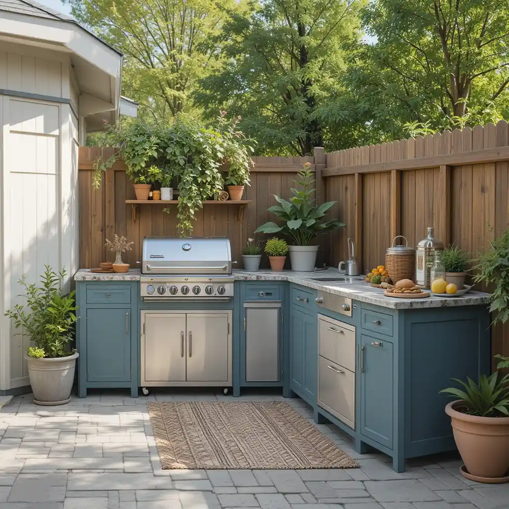 Simple Outdoor Kitchen Ideas