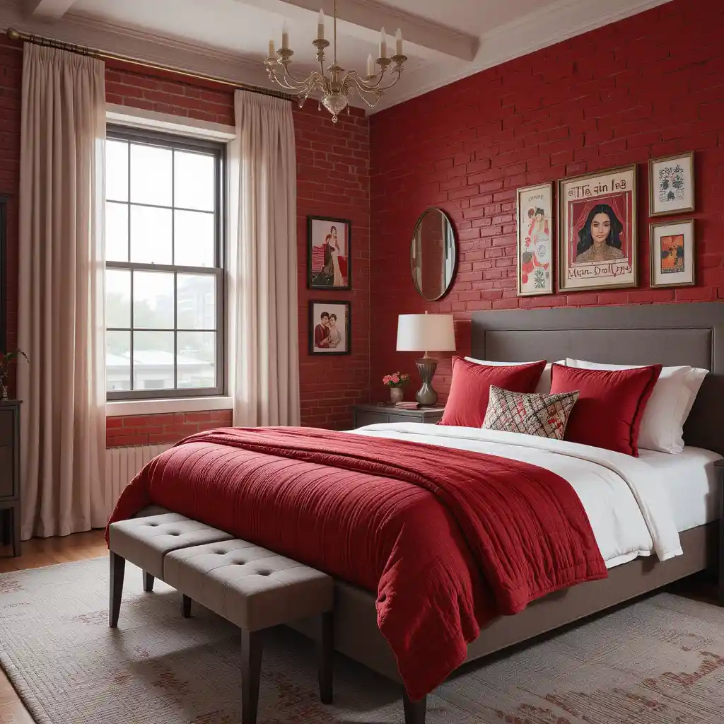 Red Bedroom Ideas 