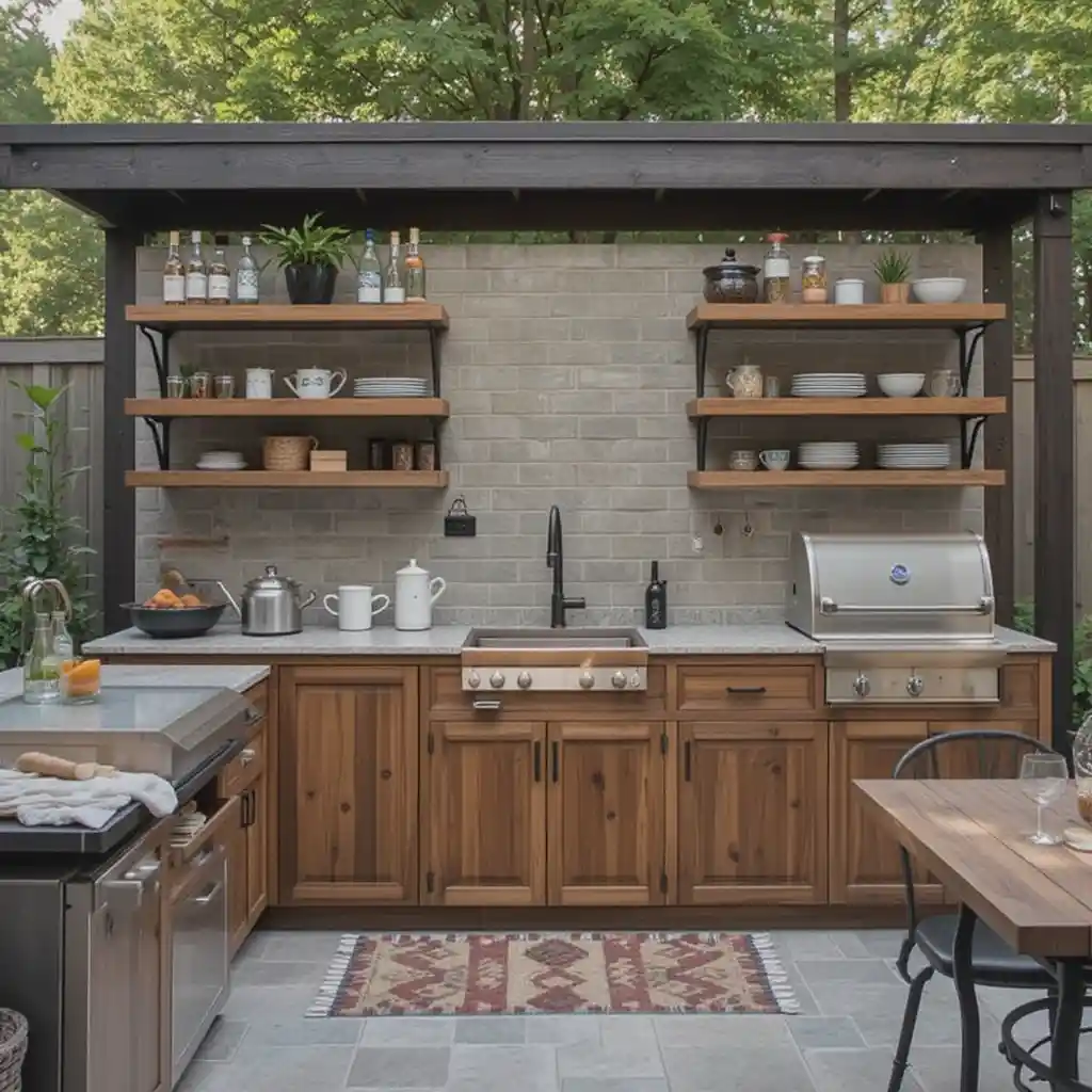Simple Outdoor Kitchen Ideas