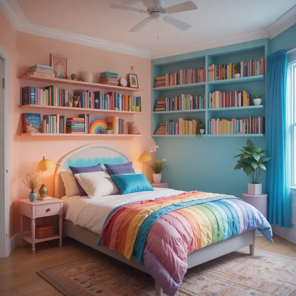 Rainbow Bedroom Ideas