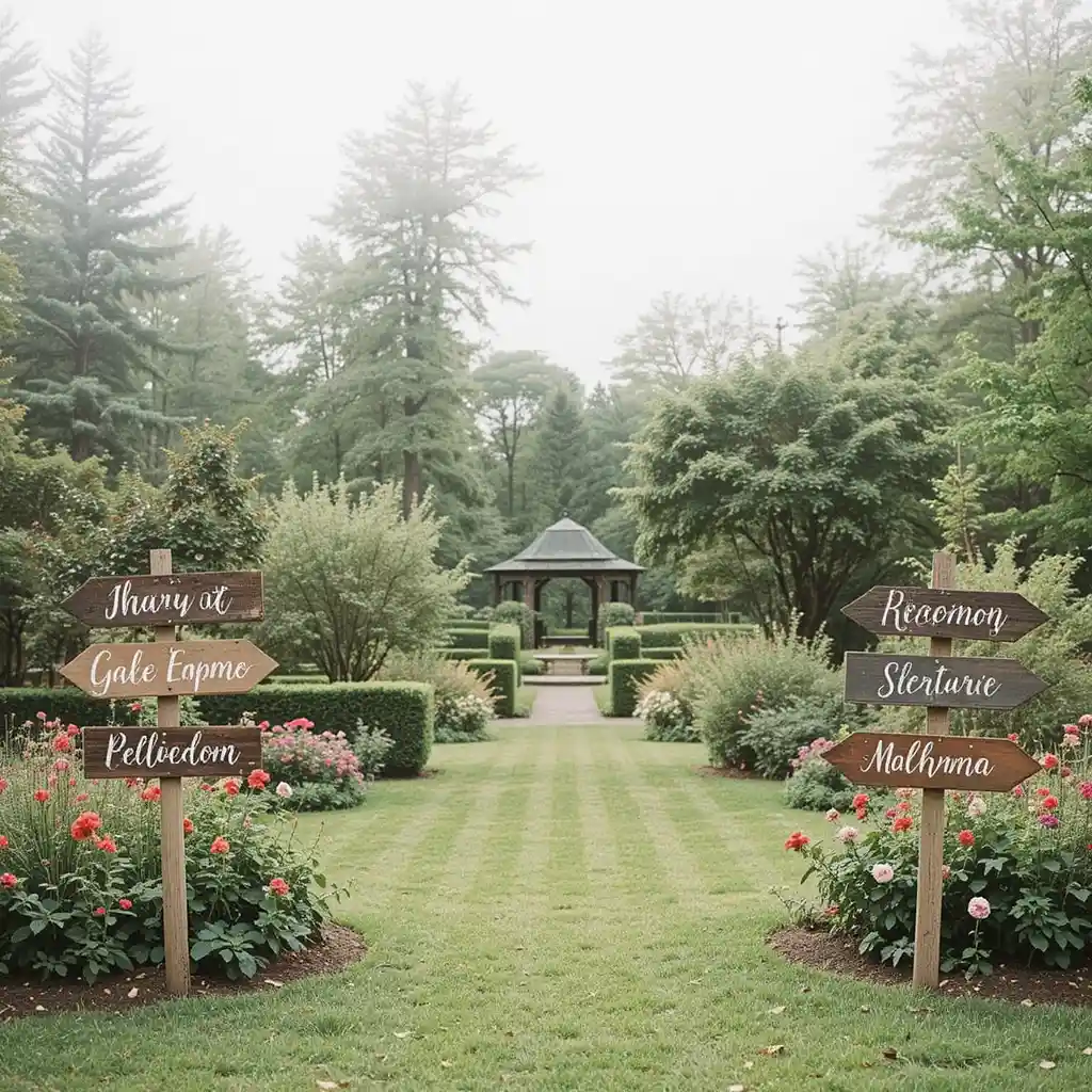 Garden Wedding Ideas