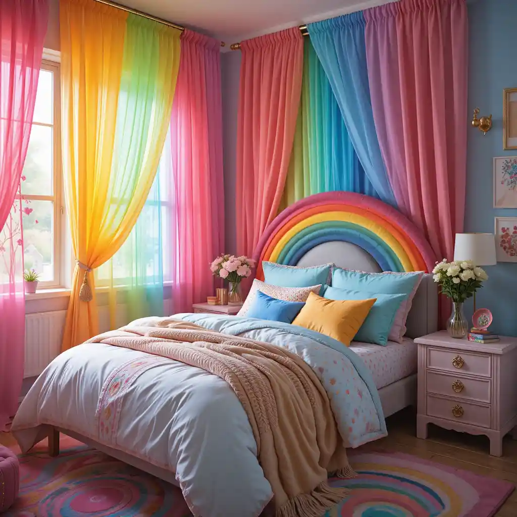 Rainbow Bedroom Ideas