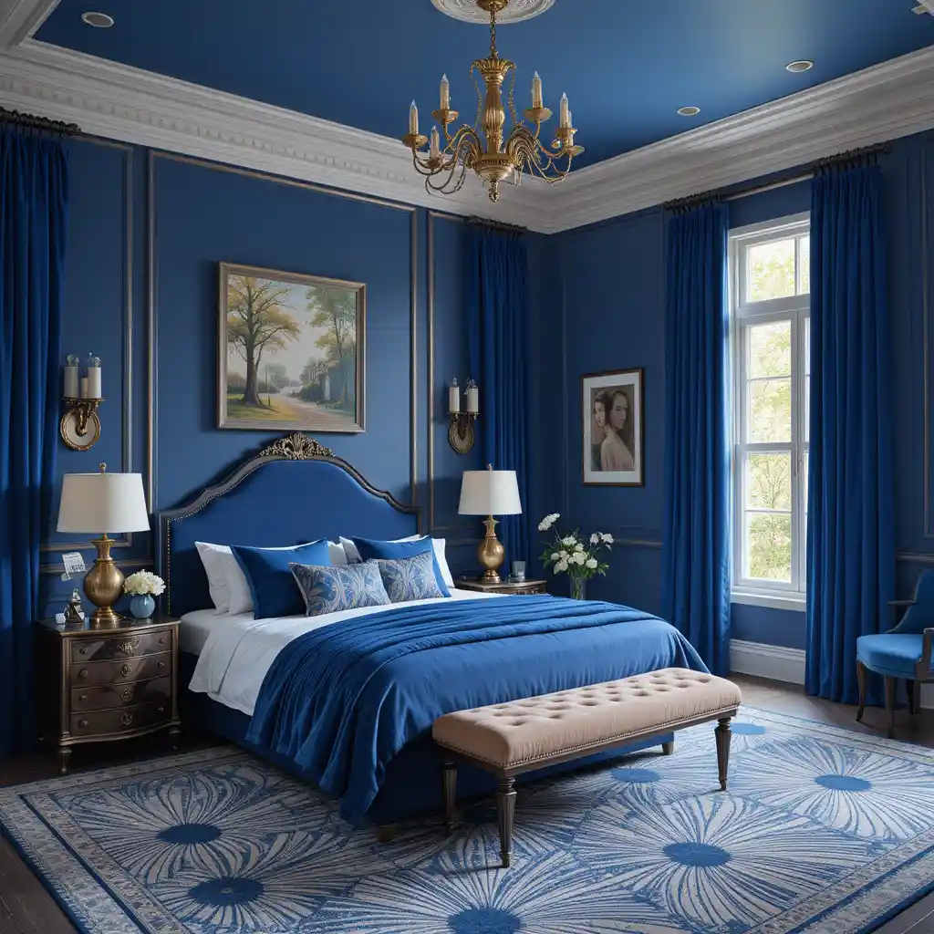 Royal Blue Bedroom Ideas 
