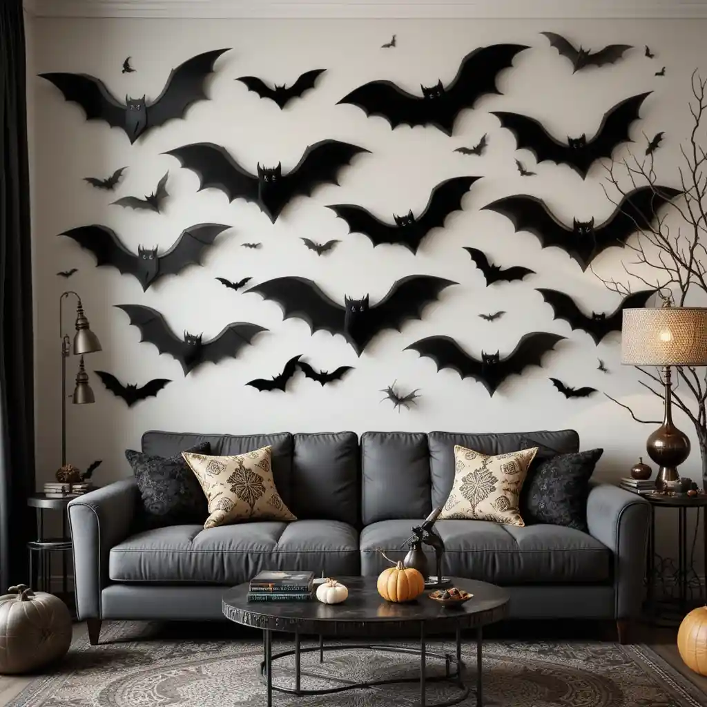Halloween Living Room Wall Decor Ideas