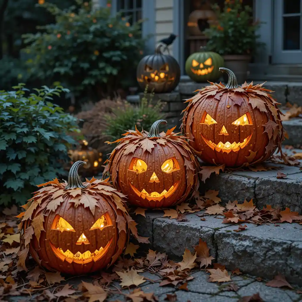 Frightfully Festive: 22 Halloween Outdoor Decorations with Leaf Magic