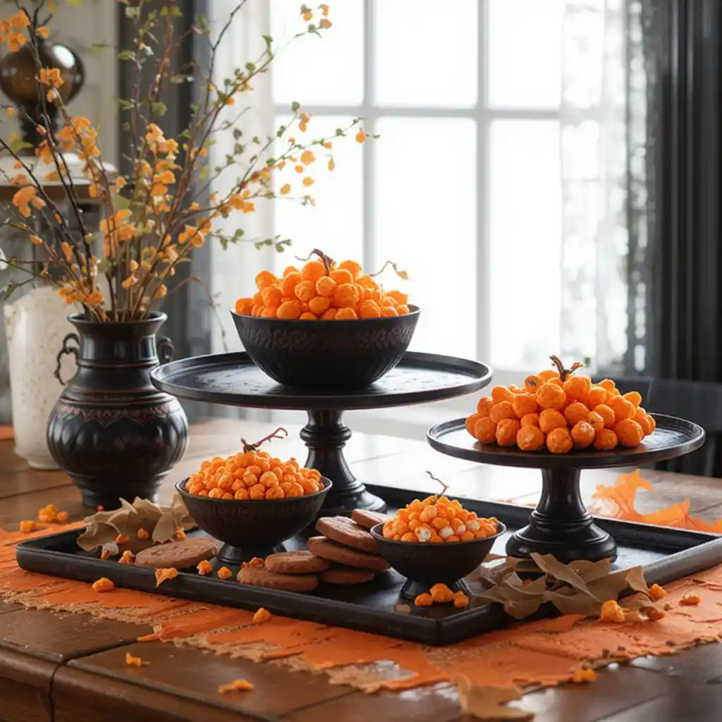 Black and Orange Halloween Décor