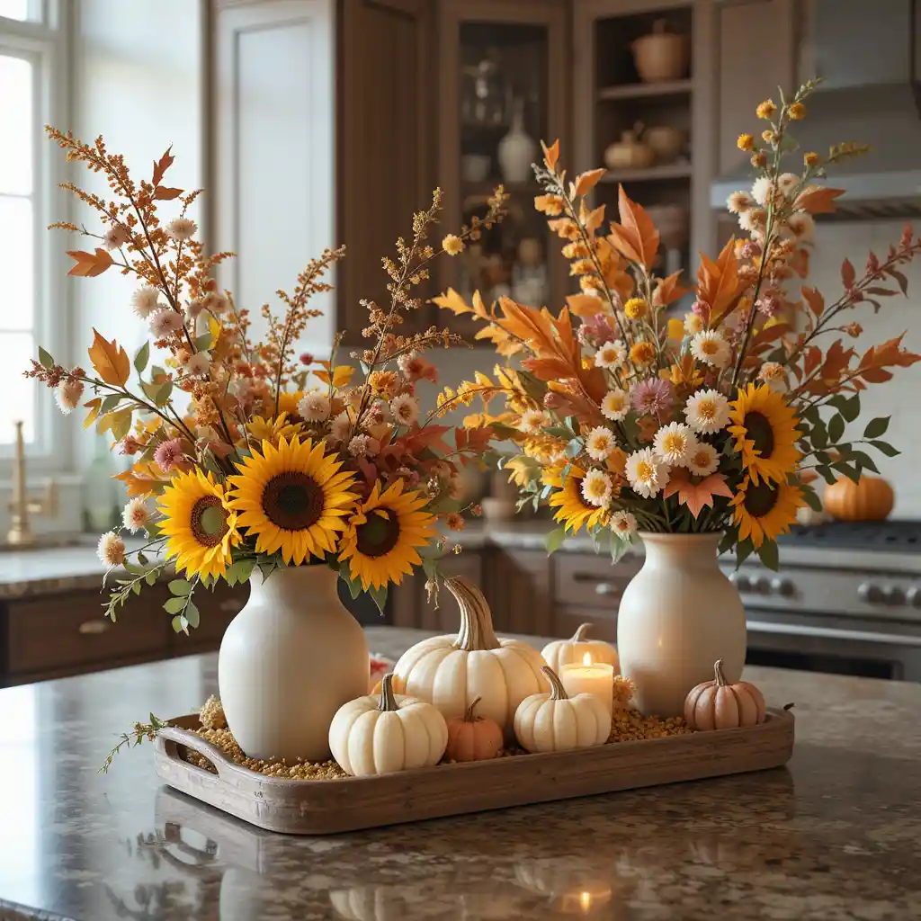 Thanksgiving Kitchen Counter Décor 
