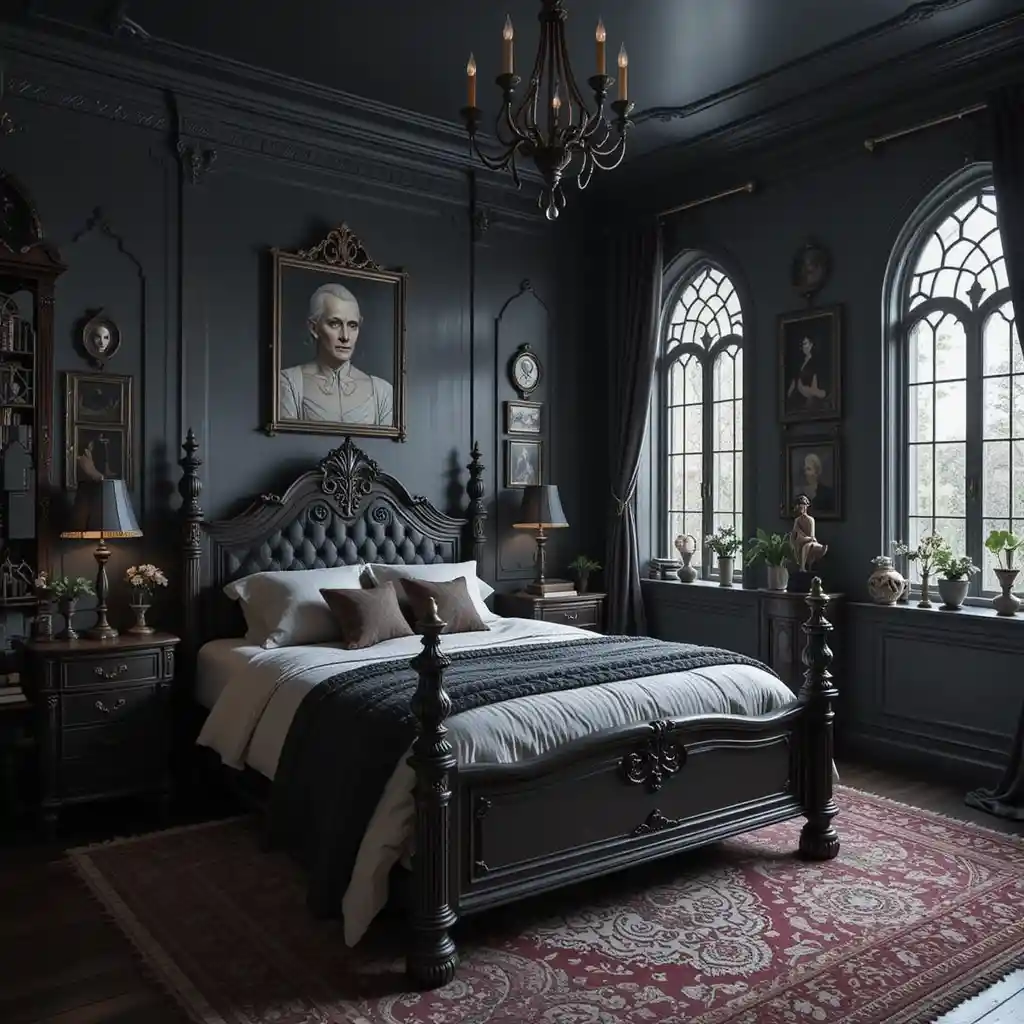 Gothic Bedroom Designs