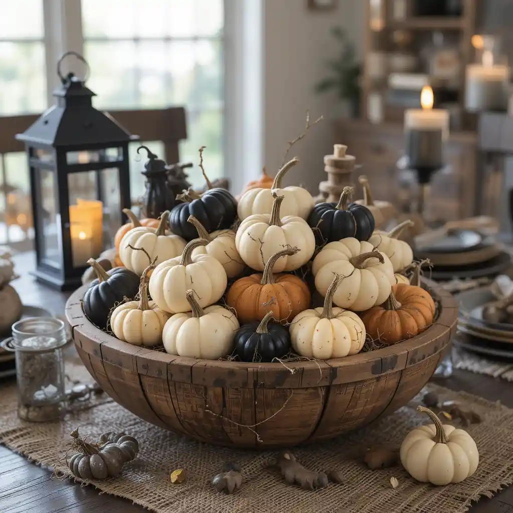 Farmhouse Halloween Décor