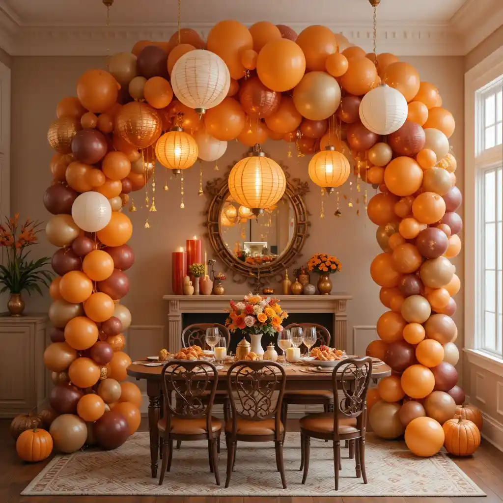 Thanksgiving Balloon Decorations