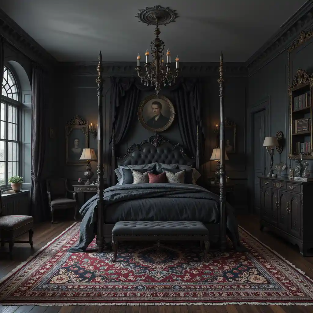 Gothic Bedroom Designs