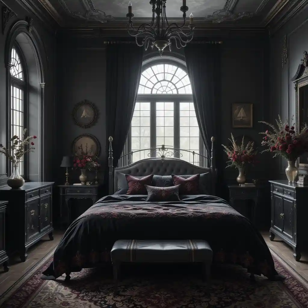 Gothic Bedroom Designs
