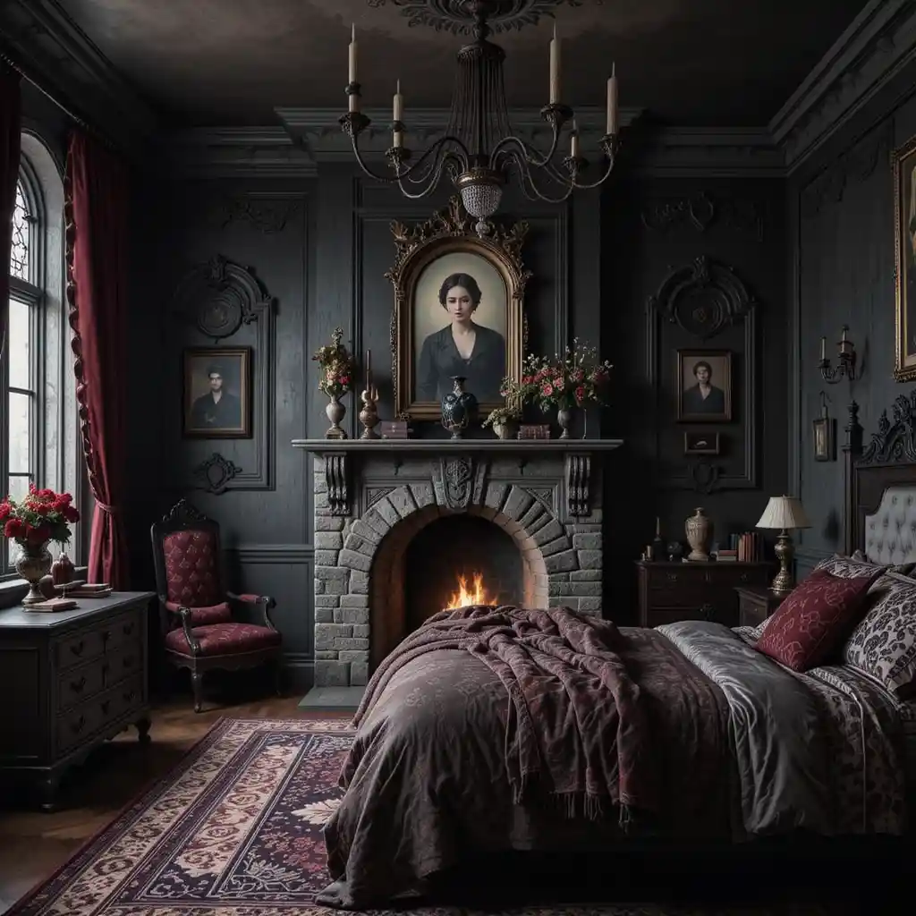 Gothic Bedroom Designs