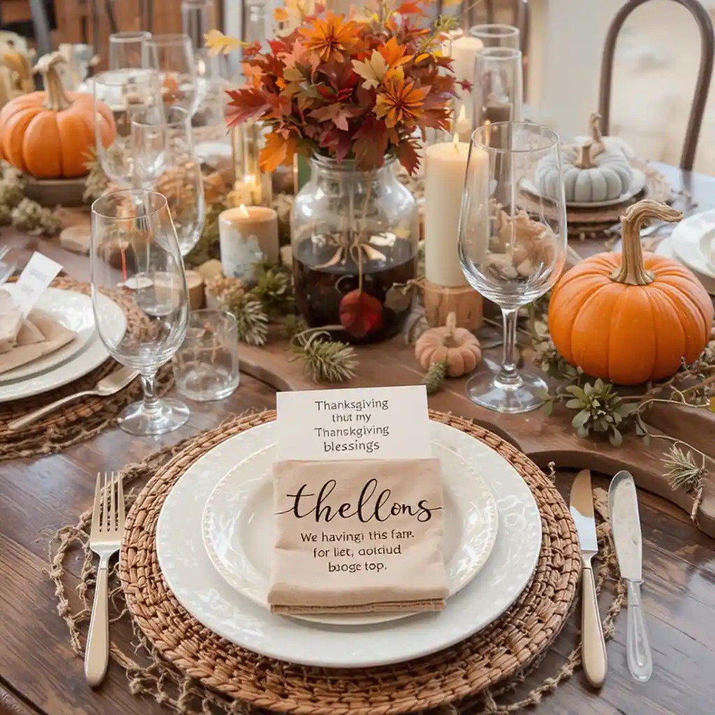 Thanksgiving Table Decorations