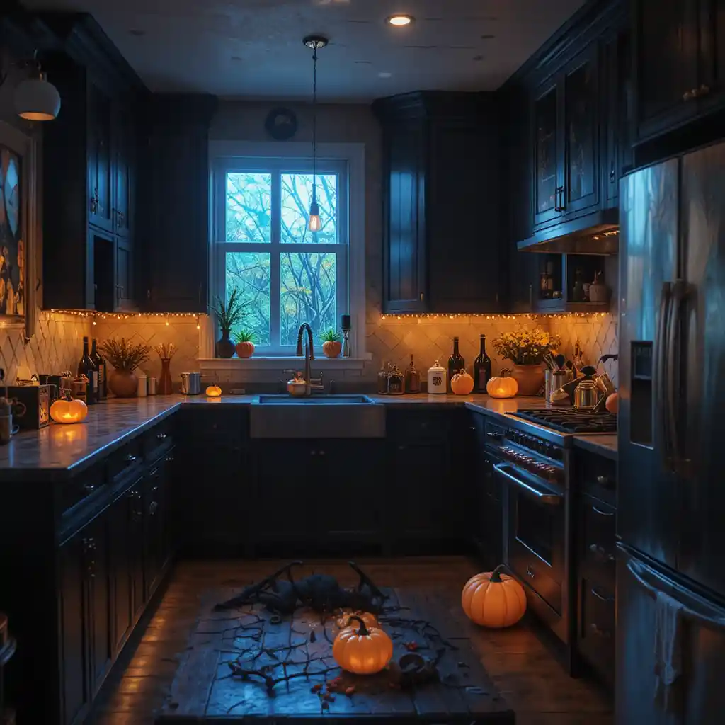 🎃 22 Spooktacular Halloween Kitchen Decor Ideas to Turn Your Cooking Space into a Haunted Haven