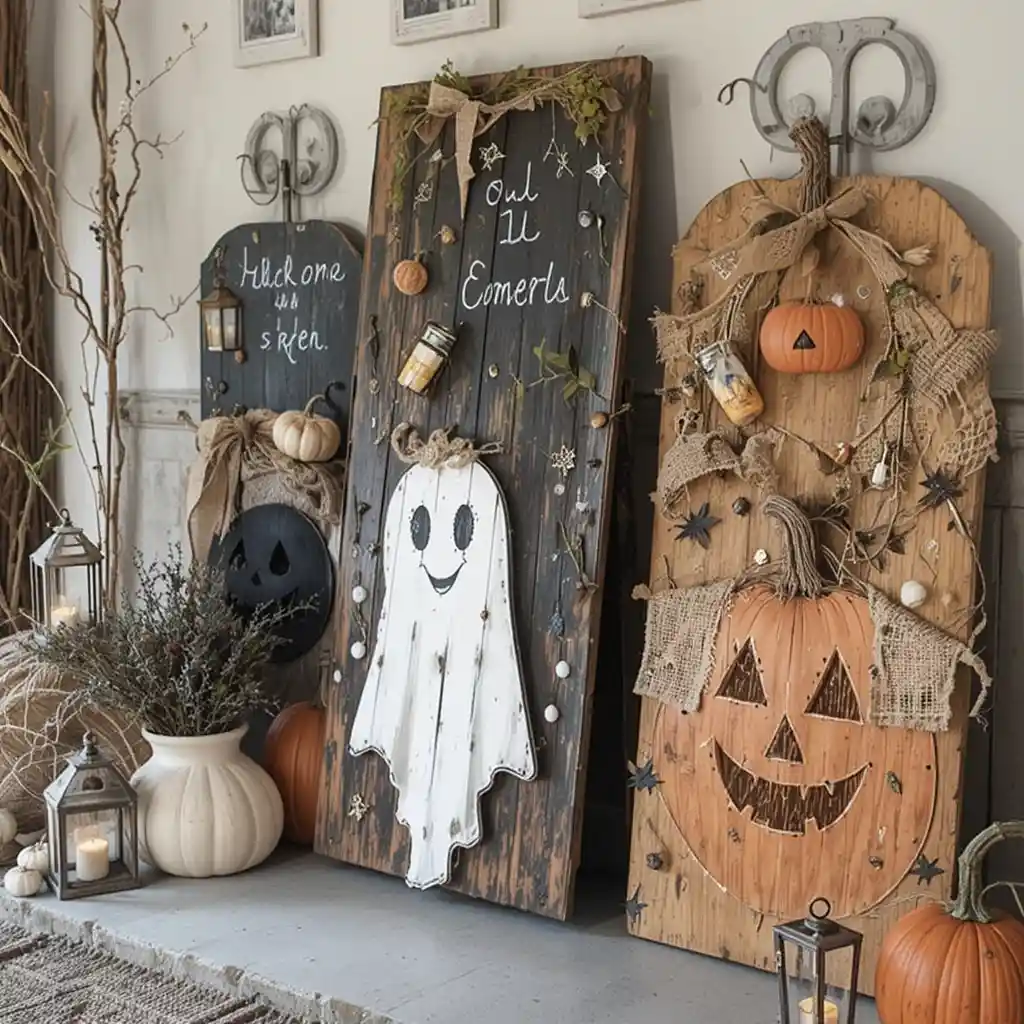 Farmhouse Halloween Décor