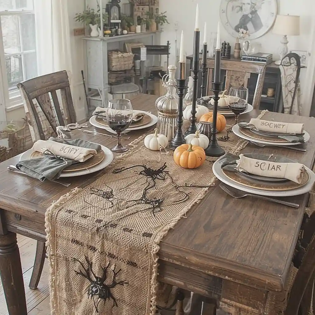 Farmhouse Halloween Décor