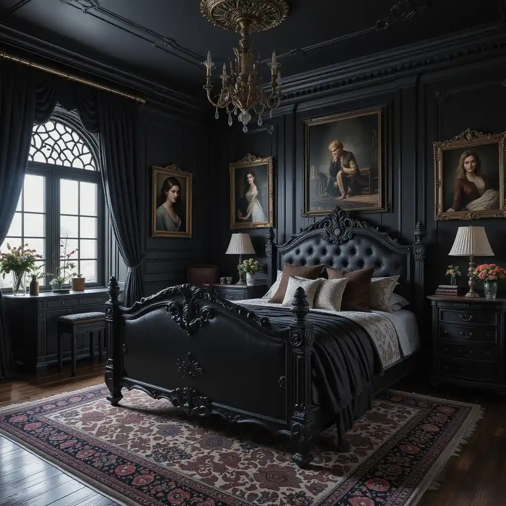 Gothic Bedroom Designs