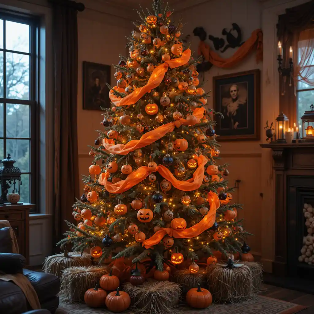 Halloween Tree Decor