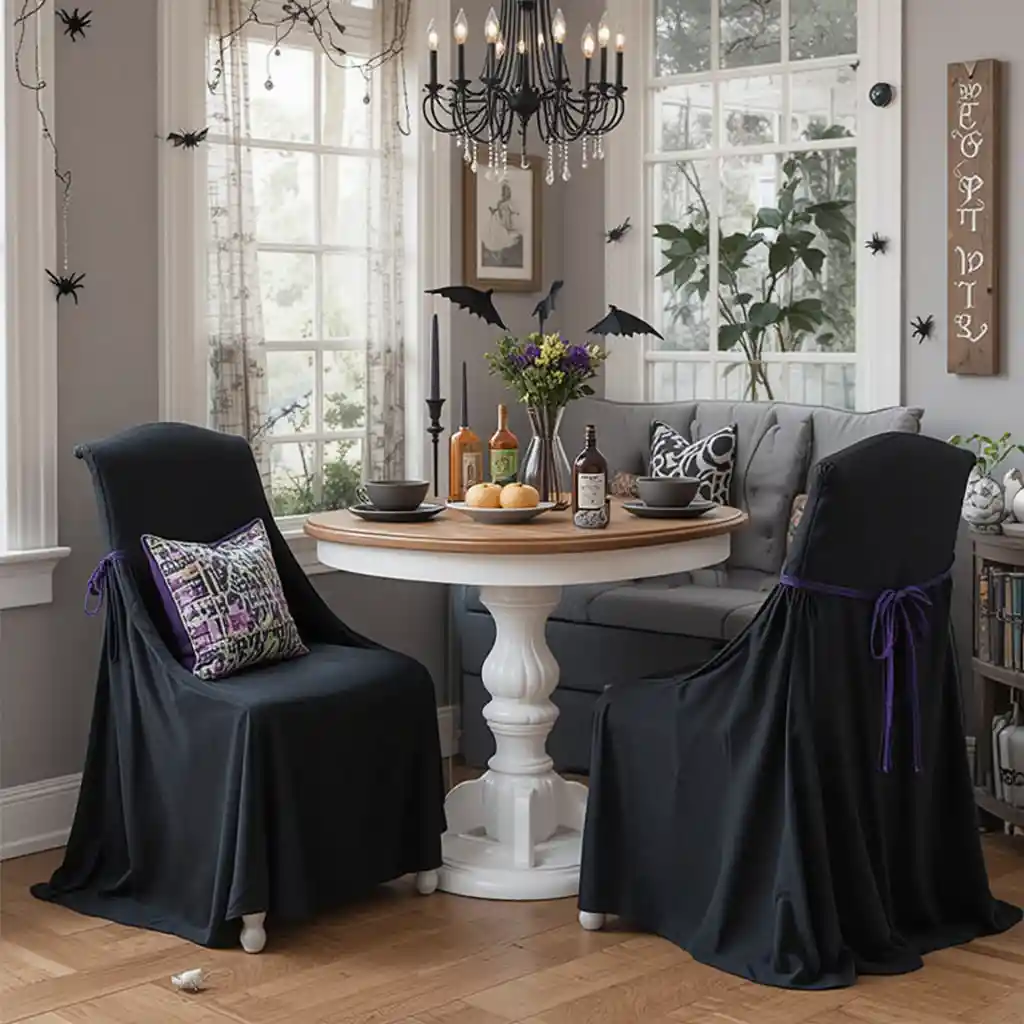  Halloween Breakfast Nook Decor Ideas