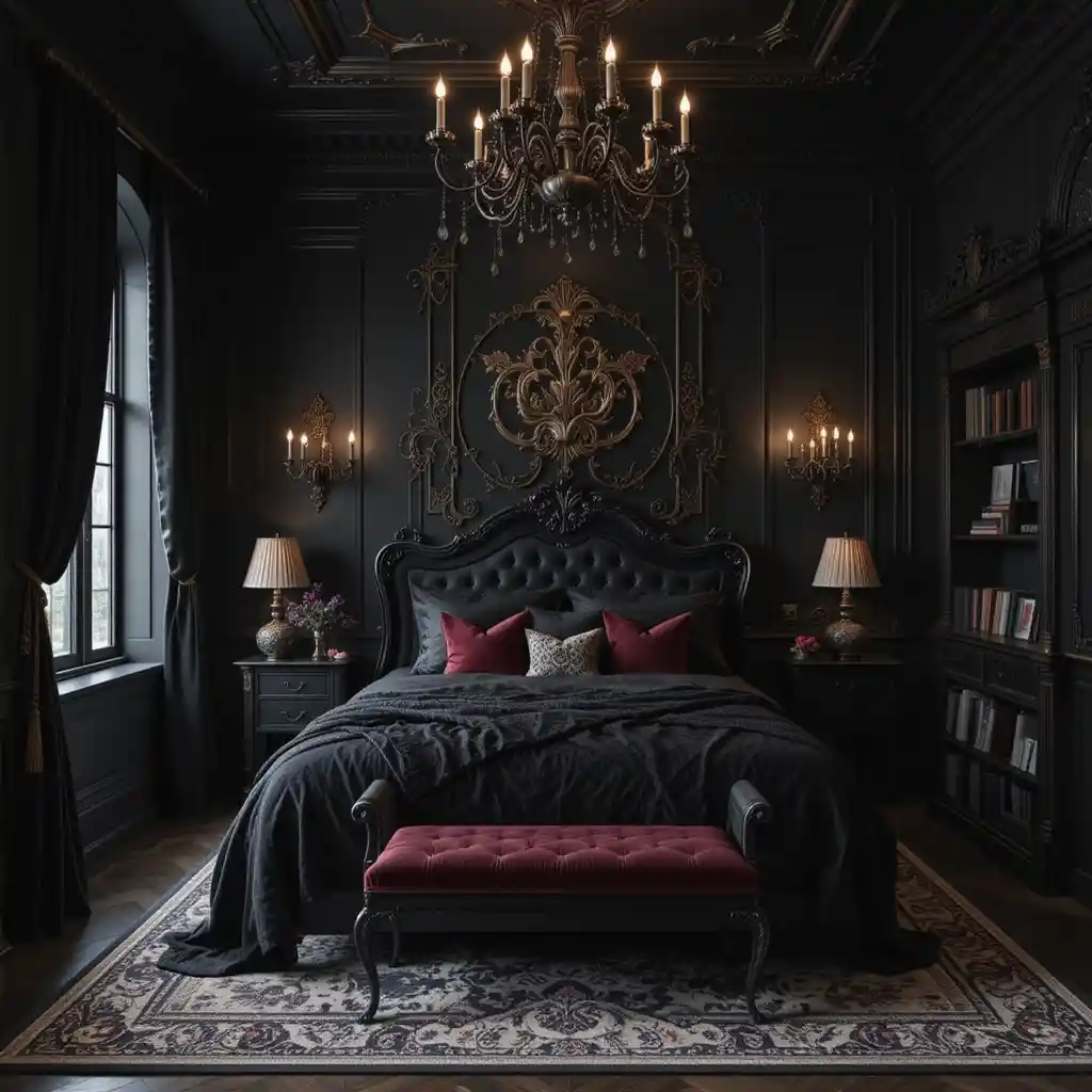Gothic Bedroom Designs