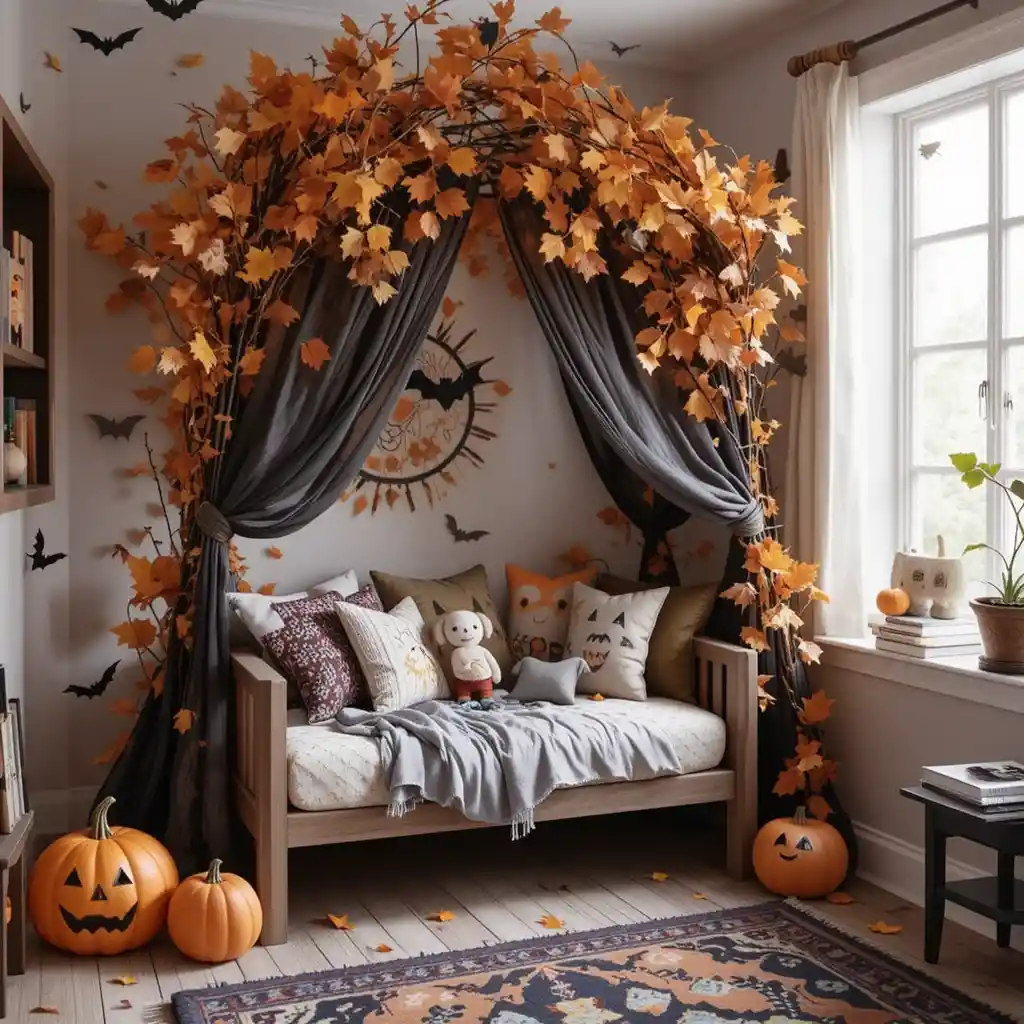 22 Enchanting Halloween Kids Reading Nook Ideas That Spark Imagination