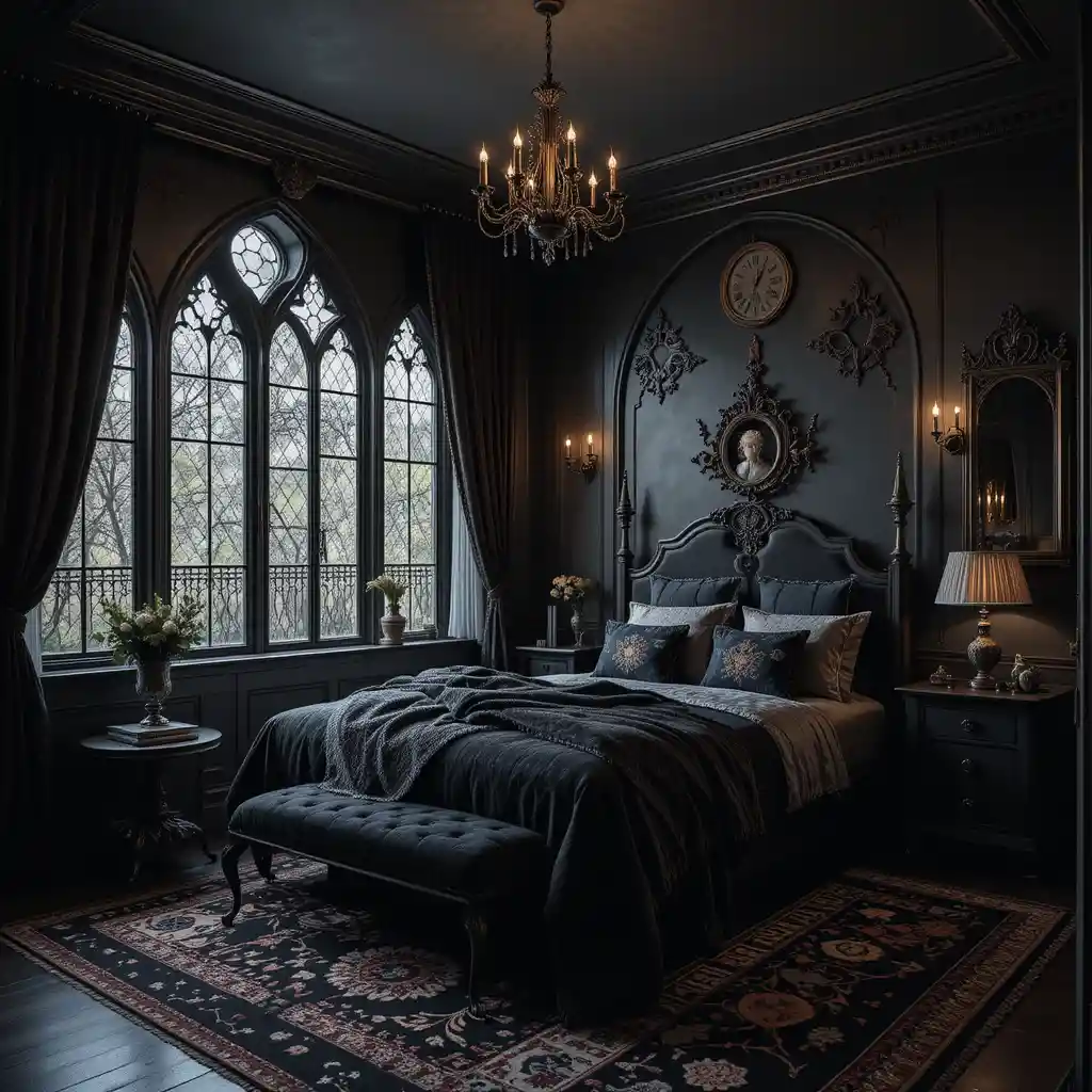 Gothic Bedroom Designs