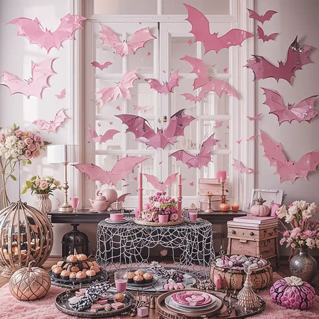 Pretty & Spooky: 12 Pink Halloween Décor Ideas for a Chic Seasonal Twist