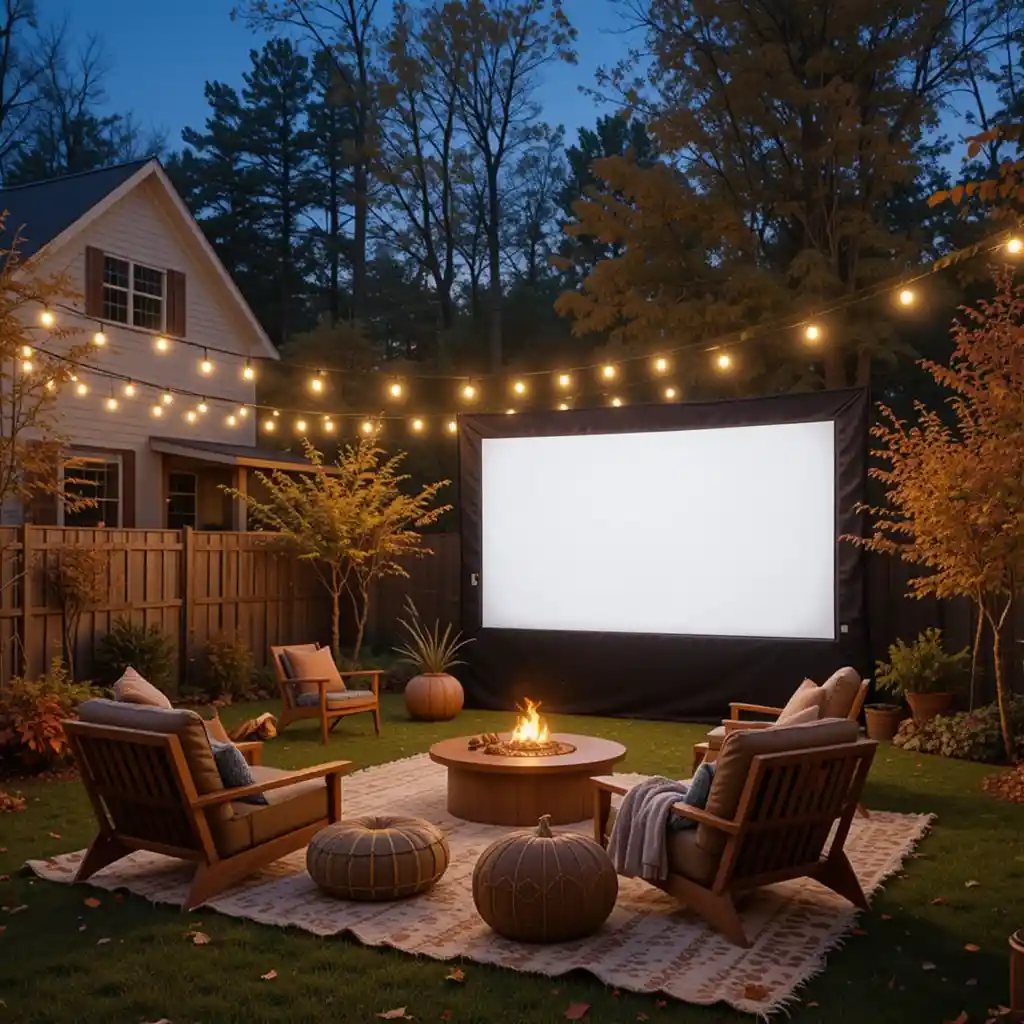 Fall Outdoor Movie Night Ideas