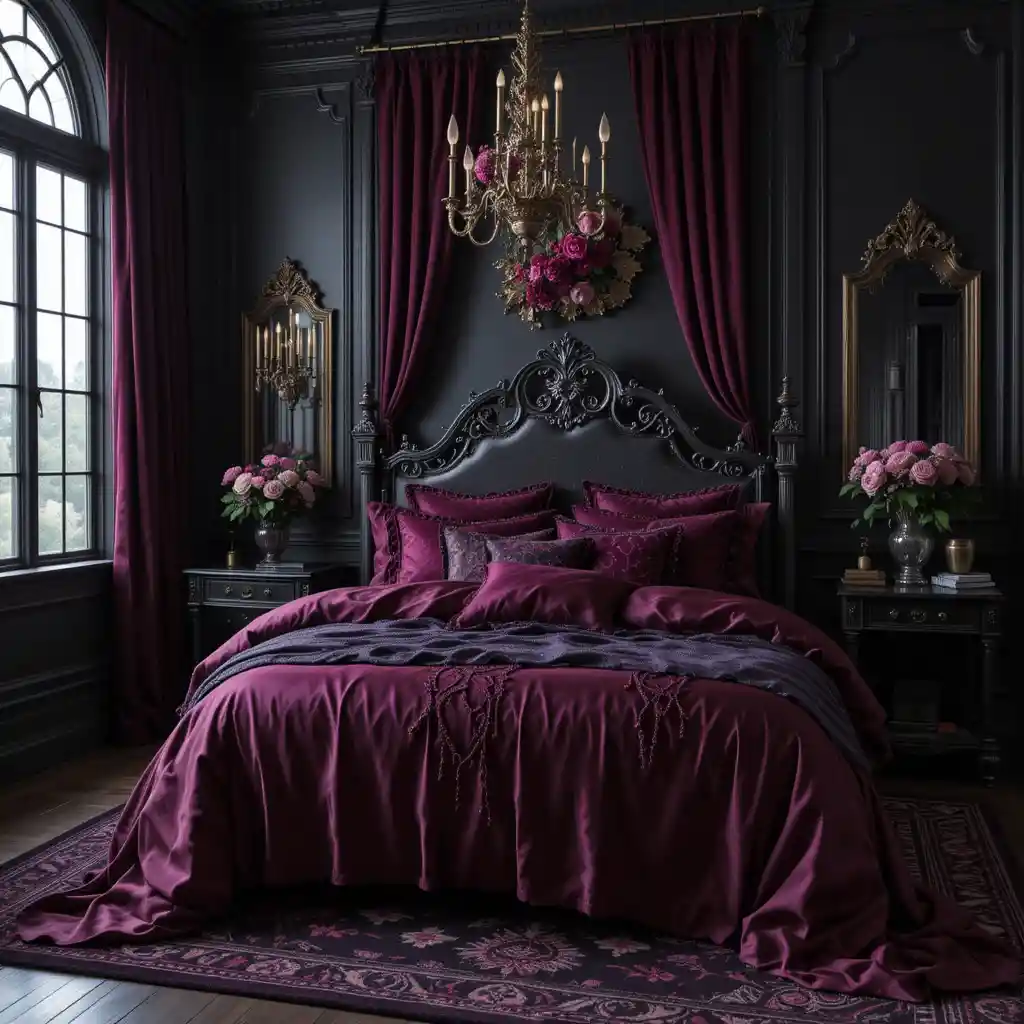 Gothic Bedroom Designs