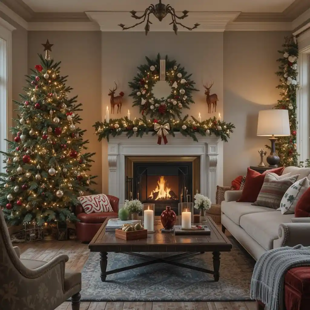 Christmas Living Room