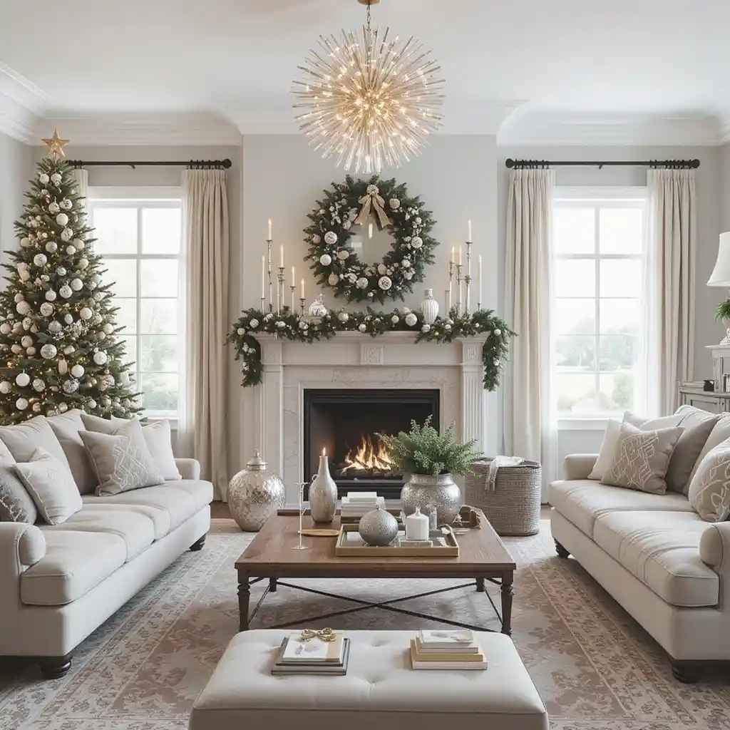 Christmas Living Room