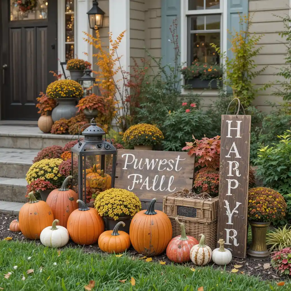 Fall Yard Decor Ideas